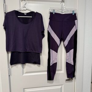Avia legging and top